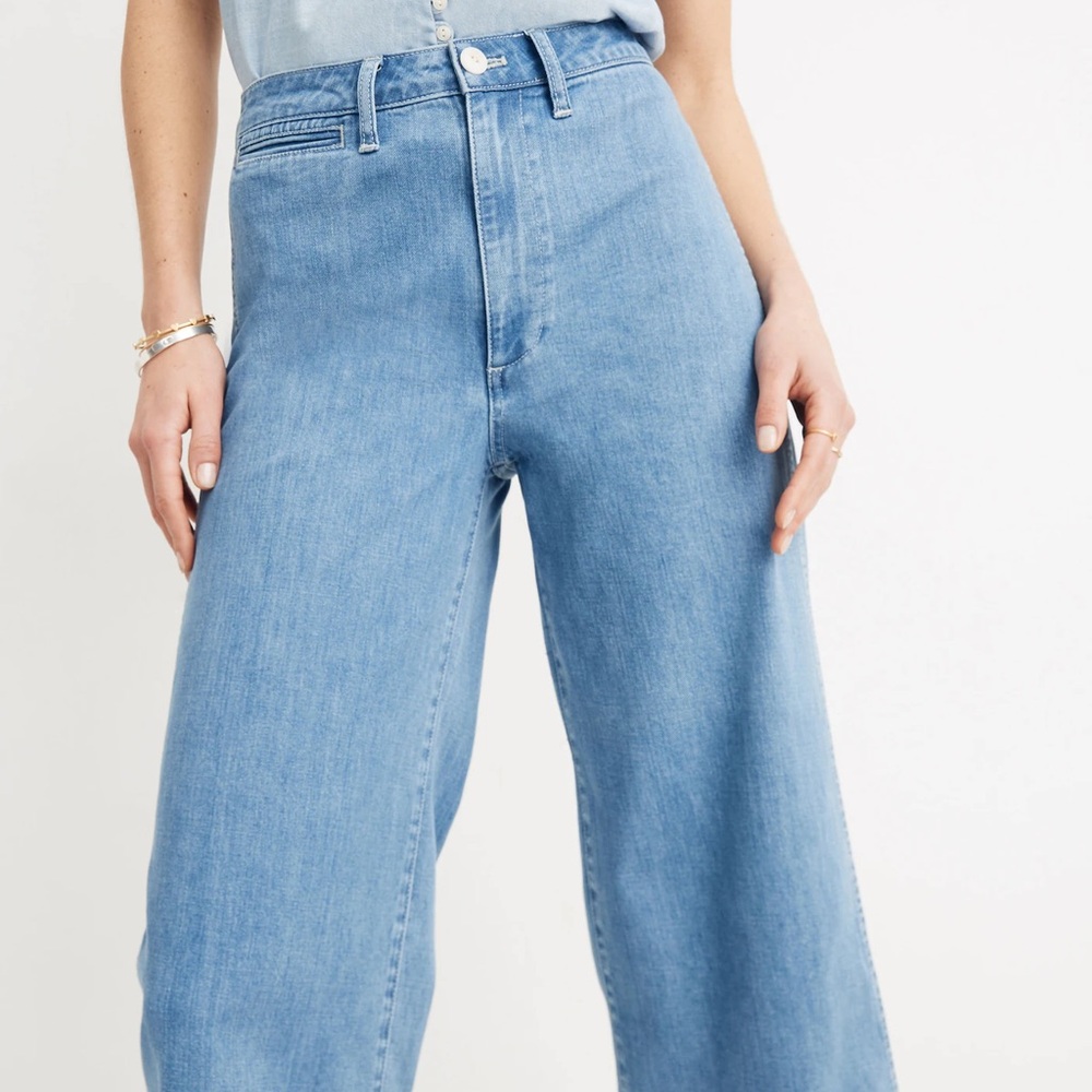 Madewell Emmett Wide-Leg Crop Jean